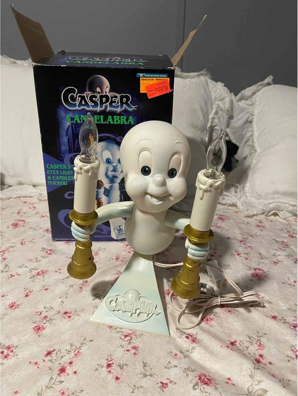 Vintage Casper the Friendly Ghost Candelabra